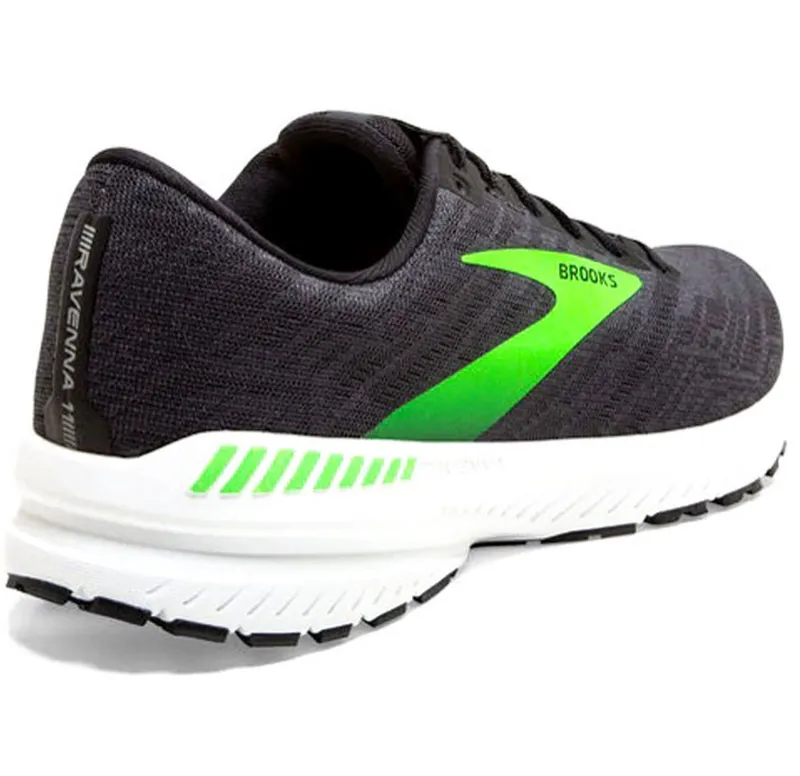 Brooks Men's Ravenna 11 - Black/Gecko-3